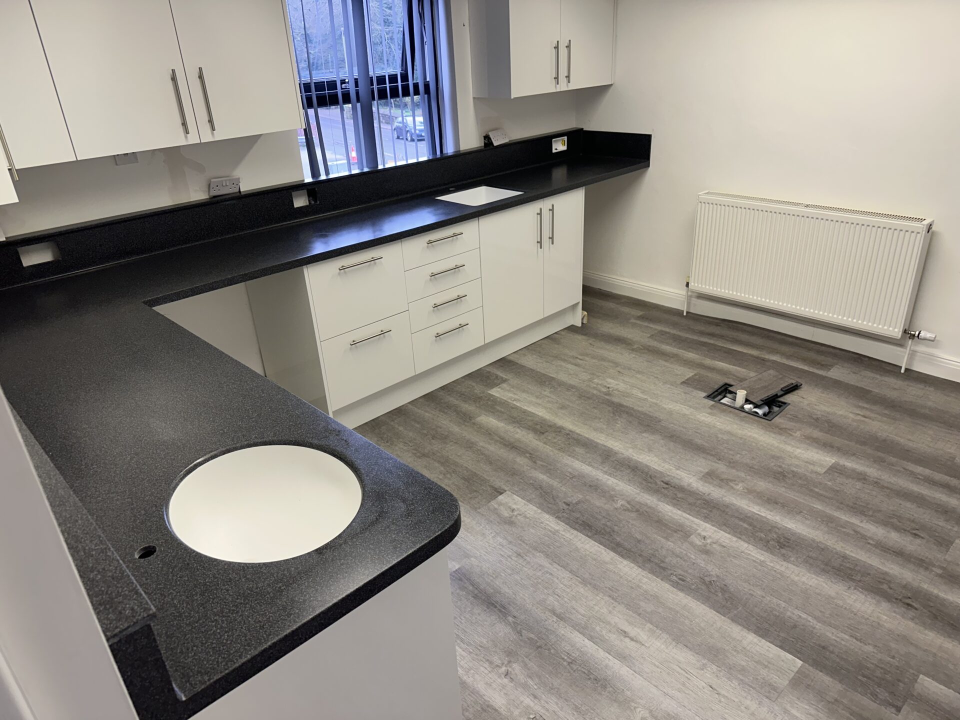 Staron Sanded Onyx Worktops