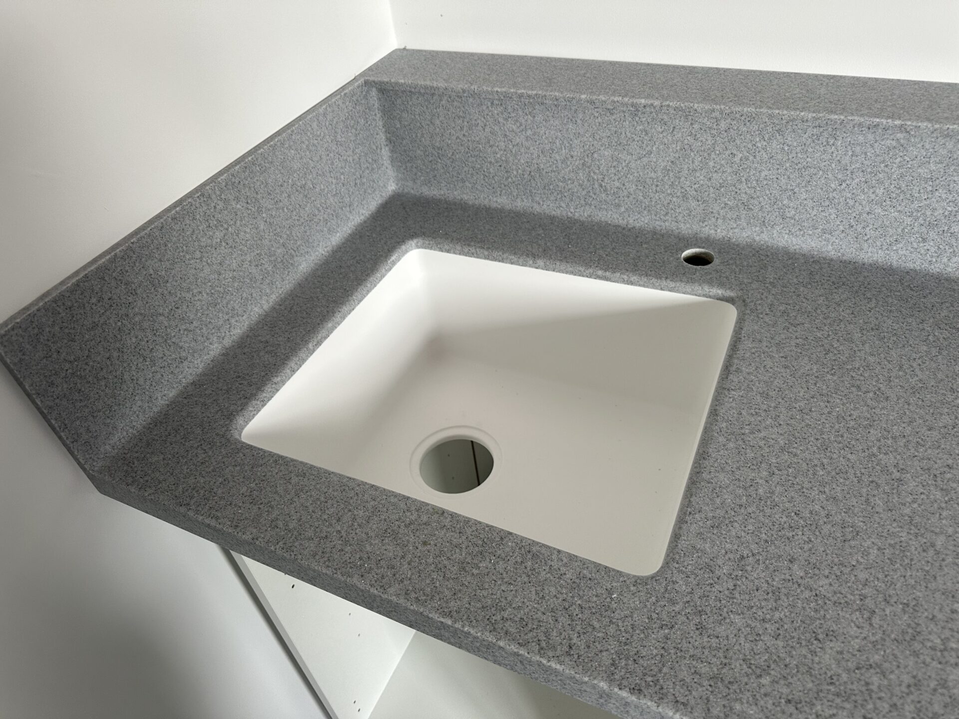 Dental Worktops in Staron Sanded Grey