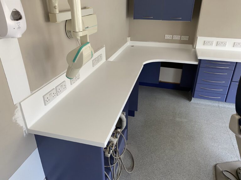 dental surgey worktops