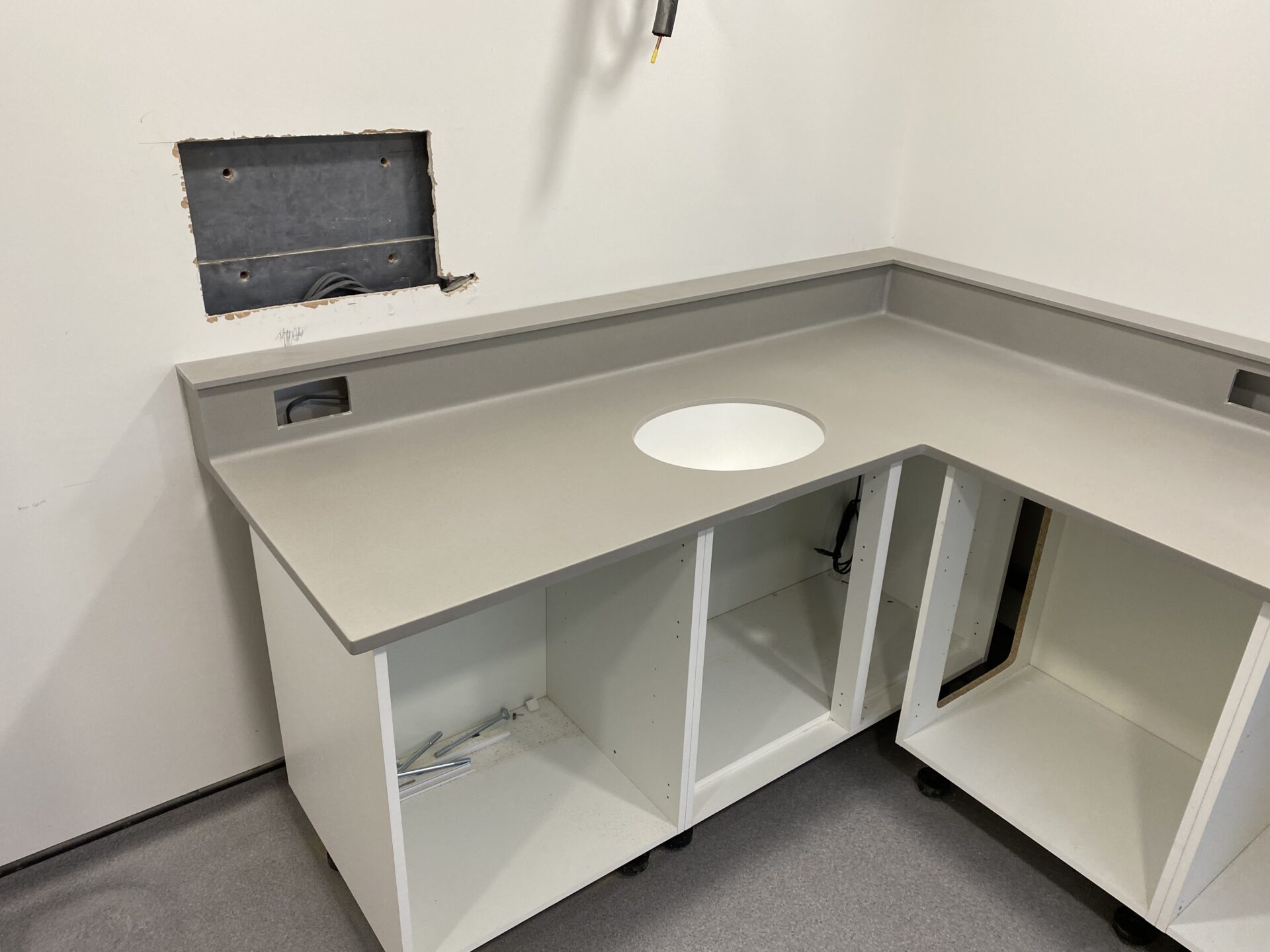 Corian Worktops in Dove