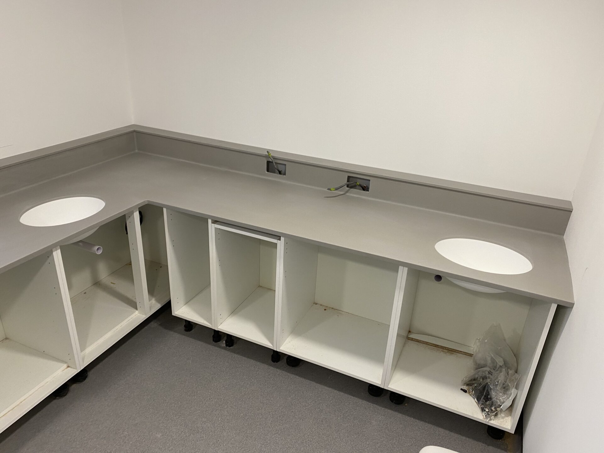 Corian Worktops in Dove