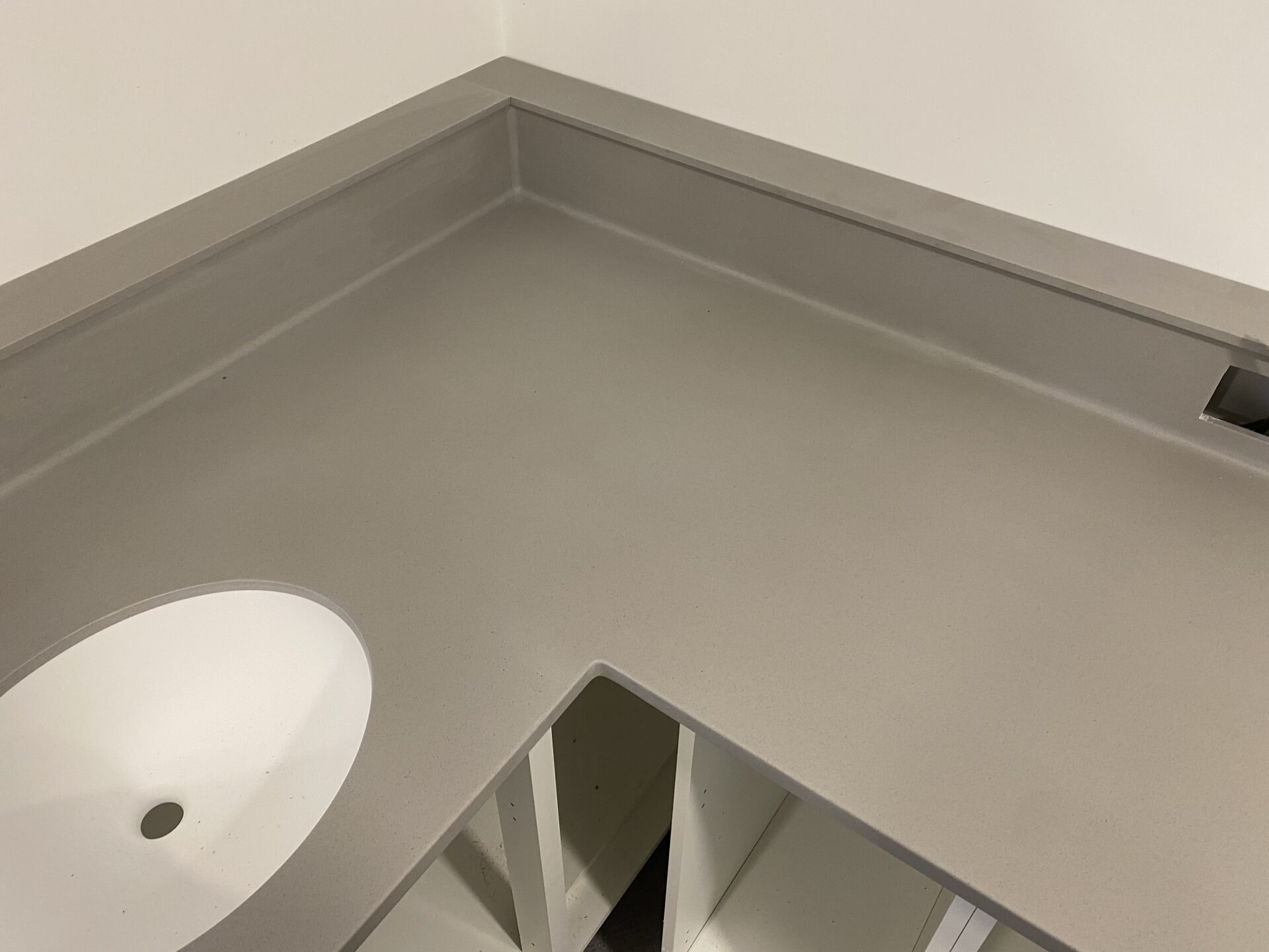 Corian Worktops in Dove