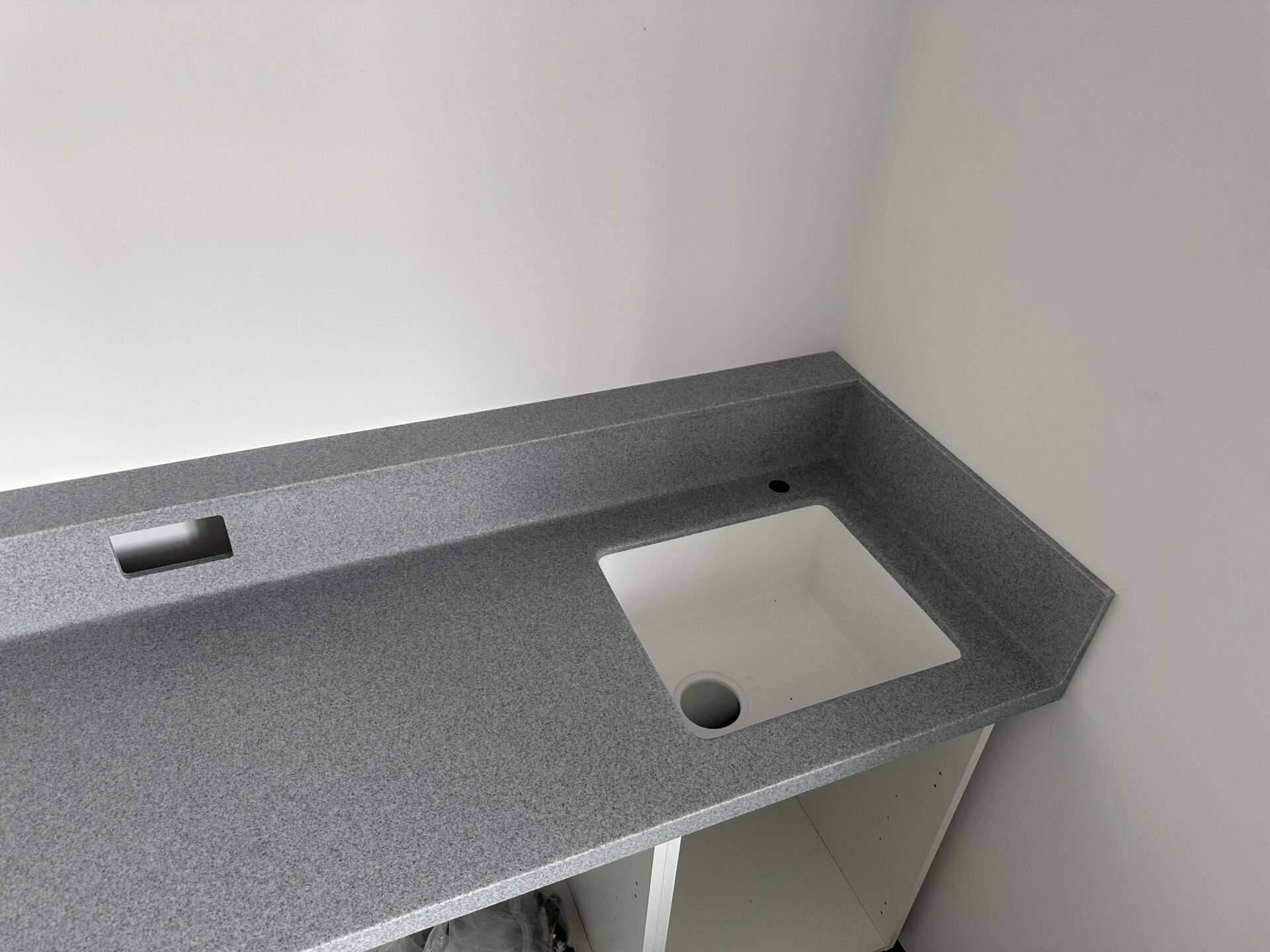 Dental Worktops in Staron Sanded Grey