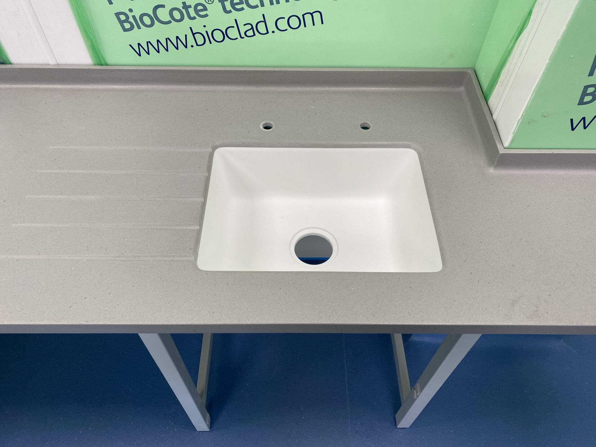 Corian Lab Worktops in Dove