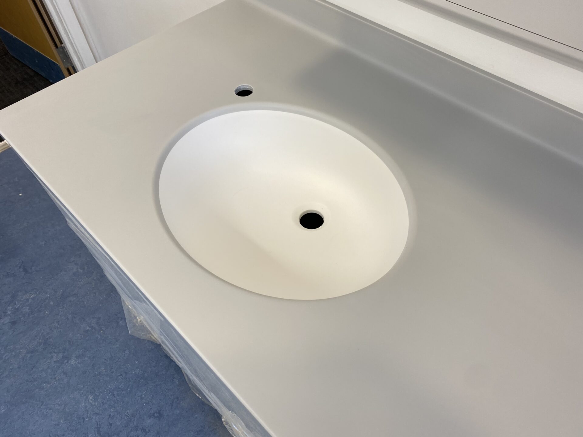 LG Himacs Worktops in Grey