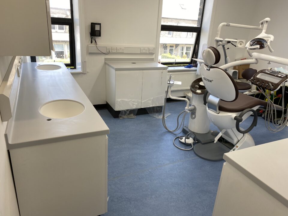 Dental Worktops LG Himacs Grey