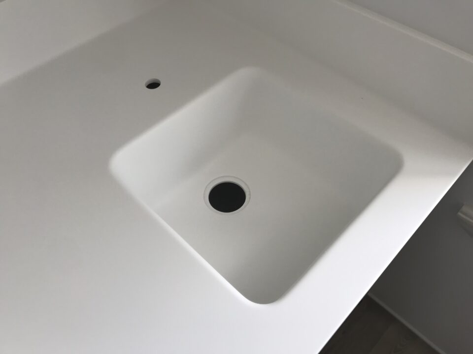 Dental Worktops LG Himacs Alpine White