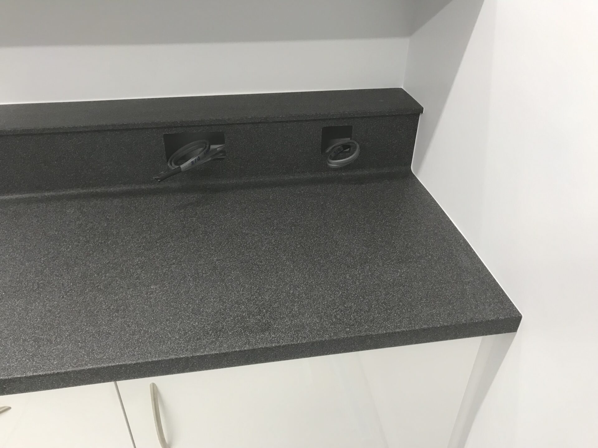 Dental Worktops in Staron Sanded Dark Nebular